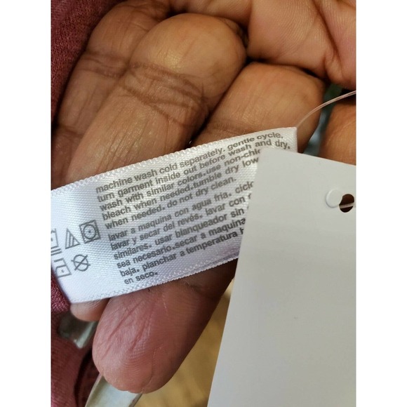 Three Dots Women's Pink Polyester Long Sleeve Full Zip Front Casual Jacket 2XL - Picture 10 of 11